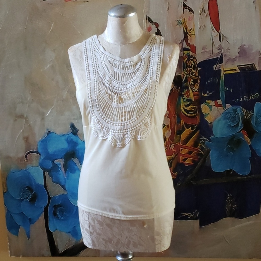 Sexy cream color top